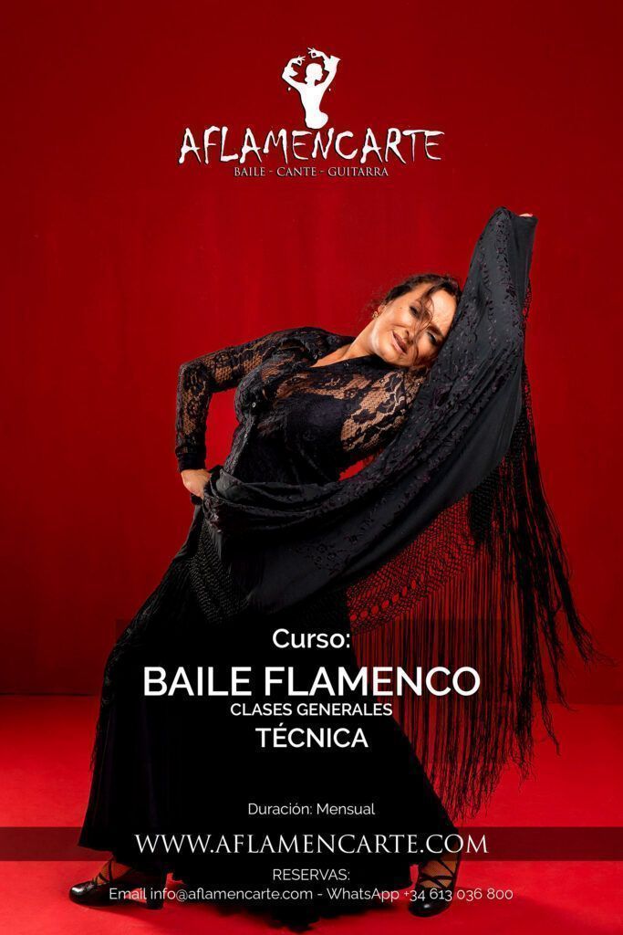 Clases de baile flamenco: Técnica